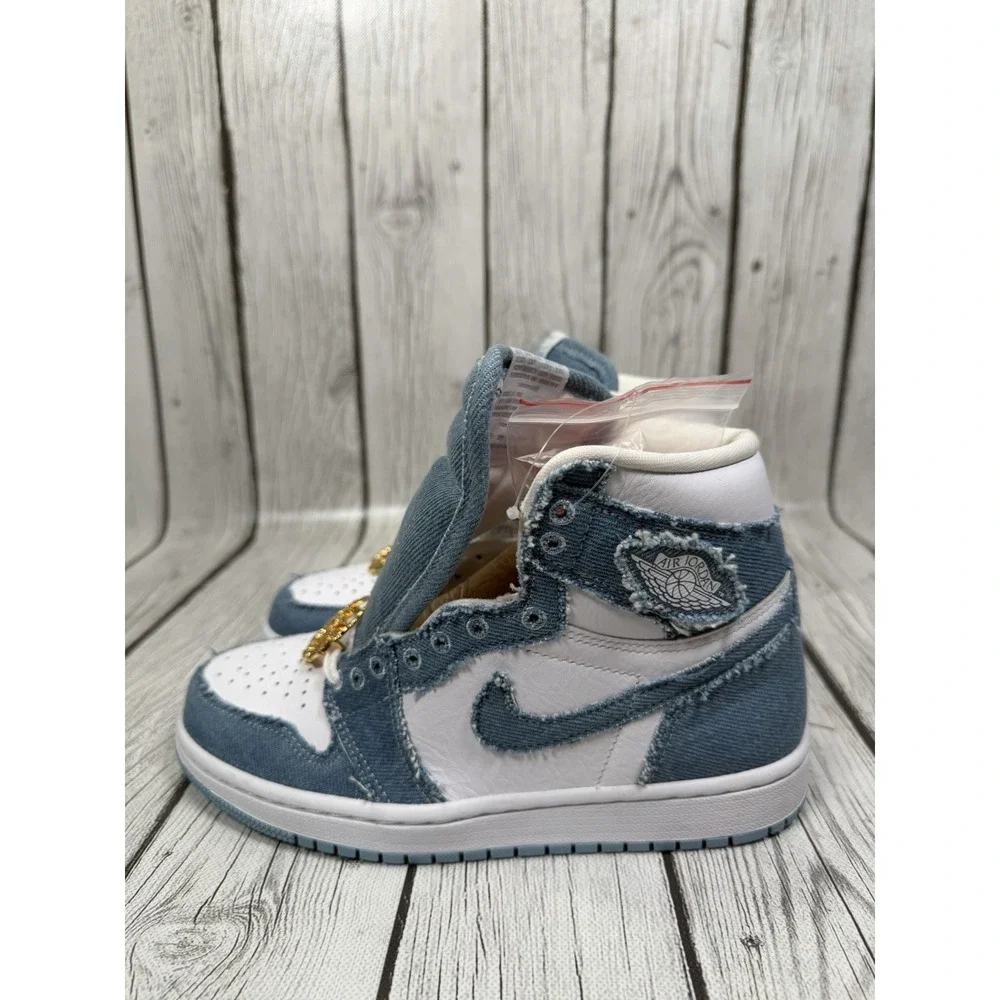 Nike Air Jordan 1 High Denim Women Size 5.5W / 3.5Y New No Box
